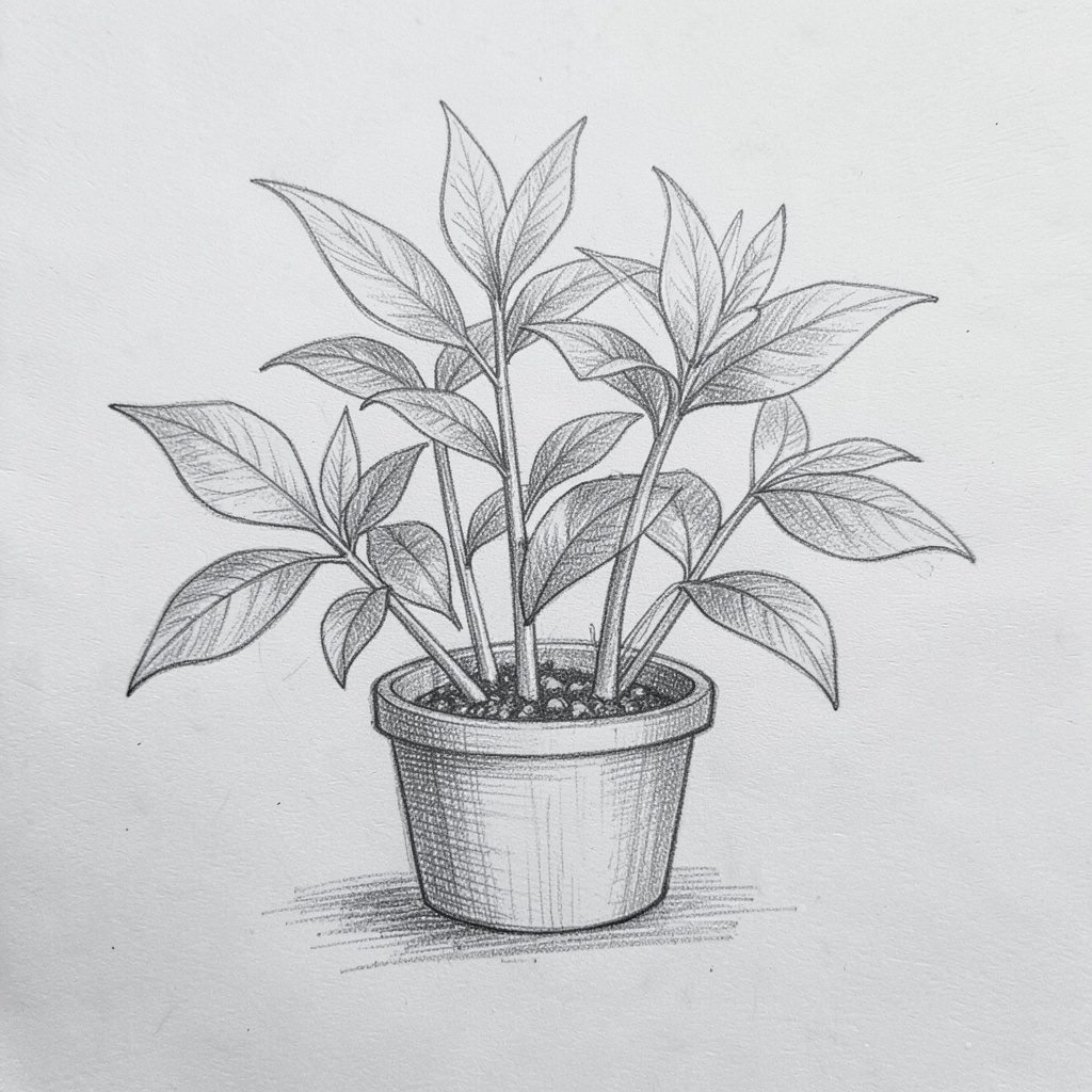 Icon representing garden plants